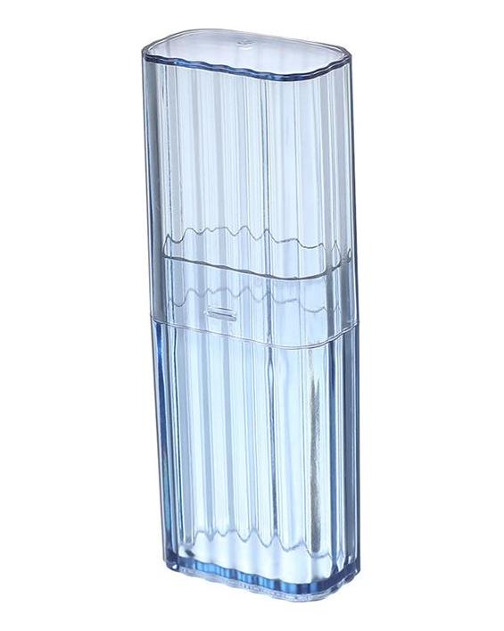 Domácí úložné potřeby, úložná krabička na vatové tyčinky, přenosná cestovní krabička na párátka, náplasti, malé průhledné úložné krabičky