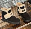 Flats Fur Ankle Platform Suede Snow Boots Women Winter Plush Warm Cotton Shoes 2025 Trend Casual Shoes Cozy Non Slip Botas Mujer