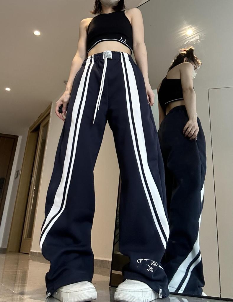2023 Women's Loose Casual Korean Style Summer Wide-Leg Trousers