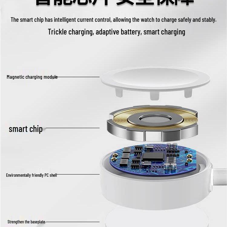 Compatible Magnetic Charging Base for Apple Watch Series 4/5/6/7/SE/S8
