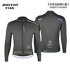 Mountain Bike Cycling Suit Autumn and Winter Fleece Men's Long-sleeved Bicycle Thermal Trousers Outdoor Cycling Sportswear