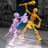 Multi-Jointed Movable Shapeshift Robot 3D Printed Skeleton Mannequin Dummy Lucky 13 Action Figures Desk Ornament Halloween Decor