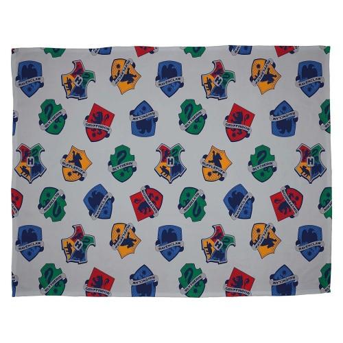 Harry Potter Fleece House Crests Blanket