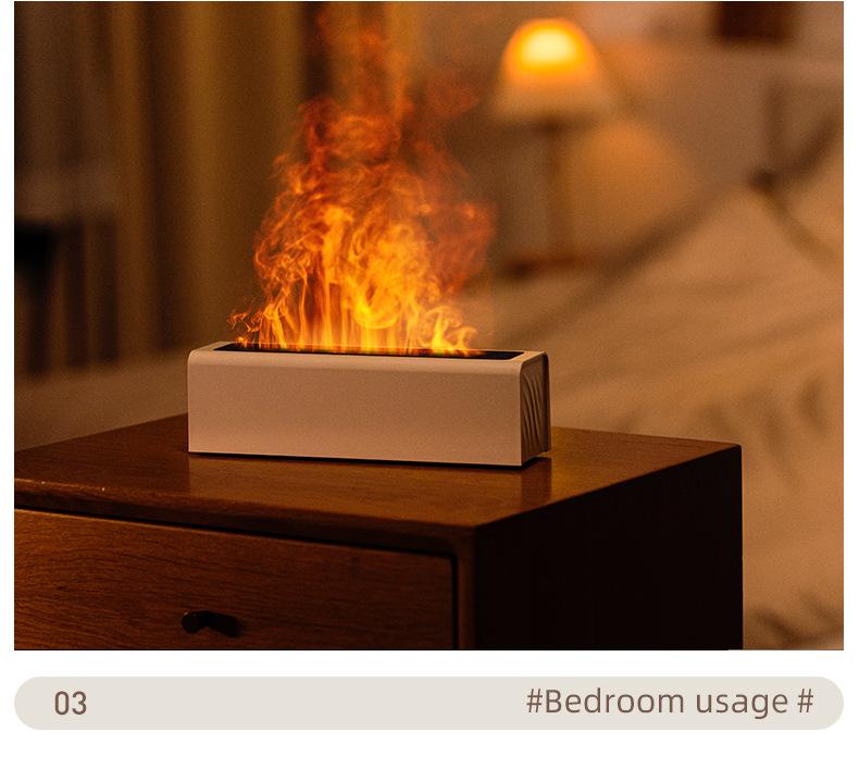 USB Multi-Color Simulated Flame Fragrance Diffuser