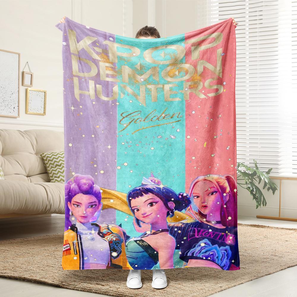 KPop Dämonenjäger Süßes Anime-Mädchenmuster!Die supercoole Decke wartet auf dich