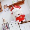 New Year Red Doll Sweaters Fashion Warm Tops Baby Kids Clothes  10cm Cotton Doll/Idol Dolls