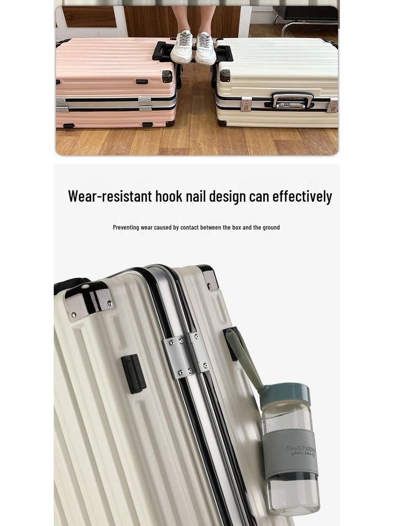 24-Inch Universal Wheel Trolley Suitcase for Family Travel