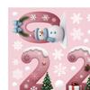 2026 Christmas Window Clings Snowflake Ice DIY Double-Sided Stickers Cute Snowmen Trees Electrostatic Adhesion Home Office Decor