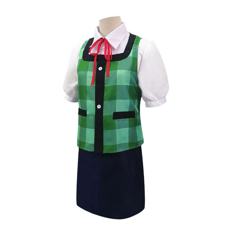Xinbo Yuan Animal Crossing Cosplay Costume Animal Crossing Shihui Cosplay Merchandise Plaid Shirt Set