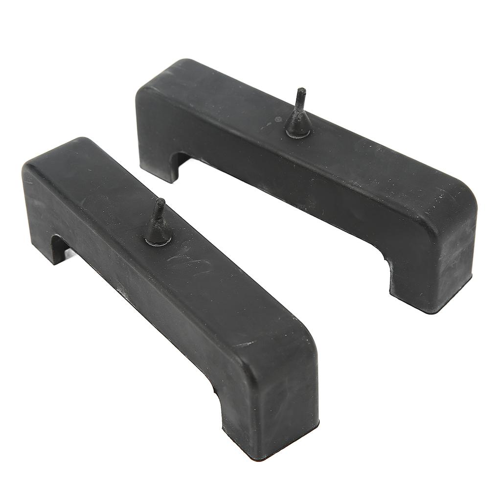 2 PCS Rubber Radiator Insulator Pads Black Radiator Mount Bushings Replacement For Express 2500 1996‑2019