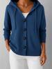 2026 Korean Retro Style Slimming Hooded Sweater