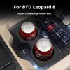 Για BYD Leopard 8 Denza B8 Ειδικό Κεντρικό Σύστημα Ελέγχου Σιλικονούχο Πάτο Ποτηροθήκη Κουτί Αποθήκευσης Ασύρματη Φόρτιση Αντιολισθητικό