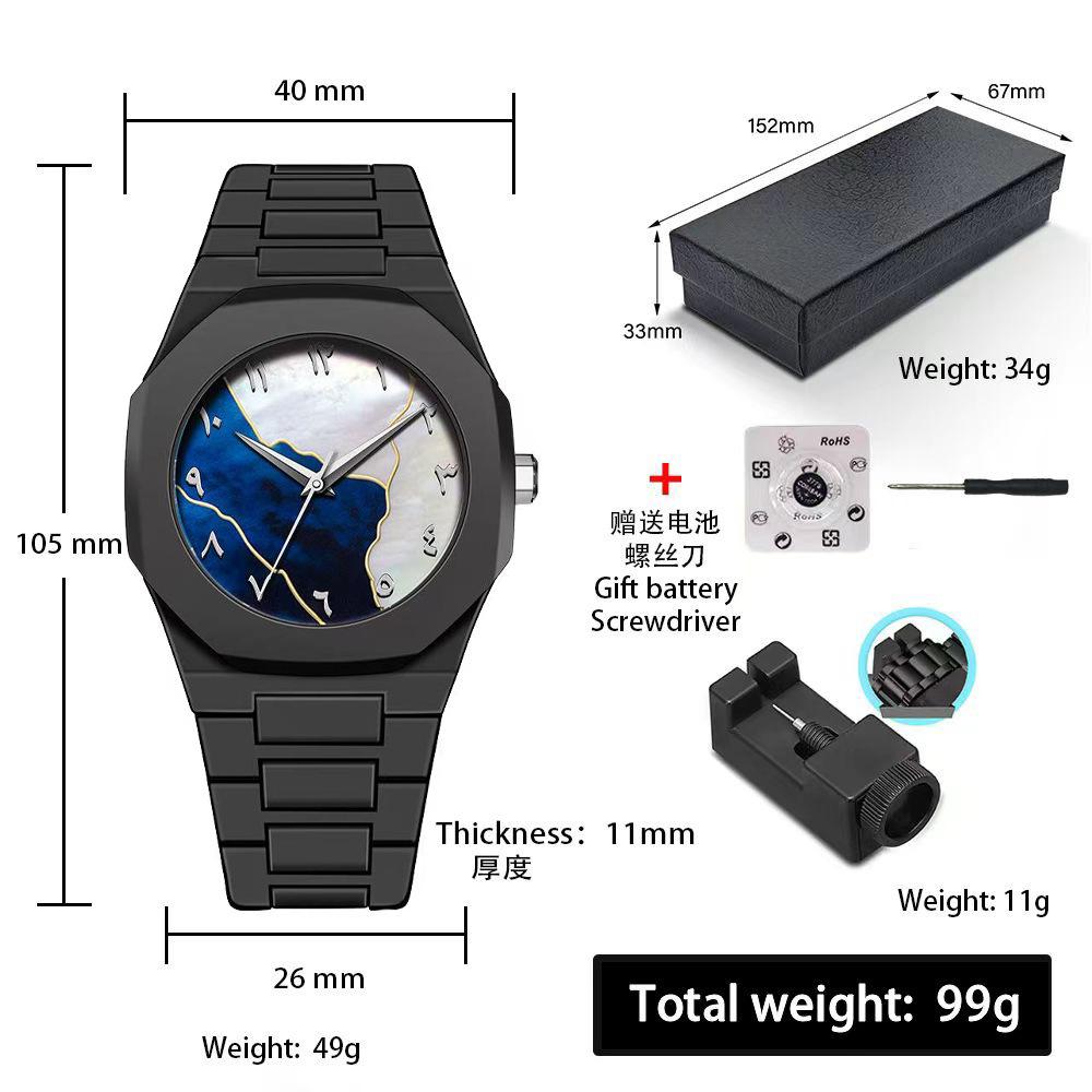Watch Men'S Premium Waterproof Watch, Russia South East Asia Plastic Quartz Watch