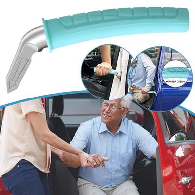 Auto Haltegriff für ältere Menschen Auto Gehstock Tragbarer Fahrzeughaltegriff Autotür Riegelgriff Rutschfest Komfort Senioren Pflege C5S5