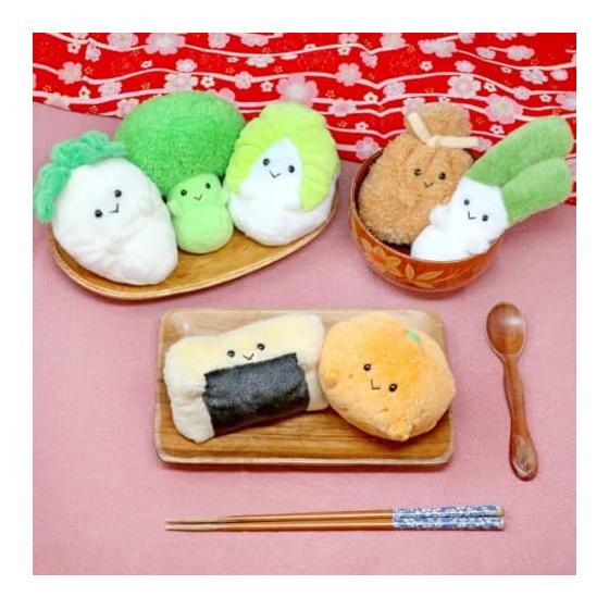 Naito Design Institute Pochamaru Leckere Winter-Serie Plüschtier S Lange Zwiebel Ab 6 Jahren