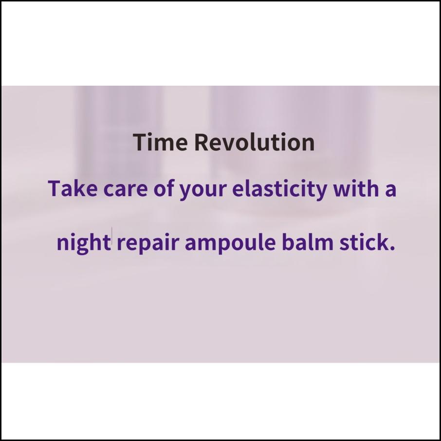 MISSHA Time Revolution Night Repair Ampoule Balm Stick 10g Probiotic Glow-On Treatment for Eyes & Wrinkles