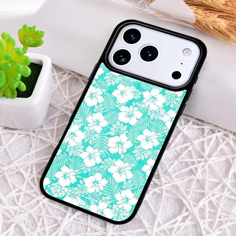 Hawaiian Ornament Phone Case for iPhone 17 Air 16 15 11 12 14 13 Pro Max Shockproof Cover