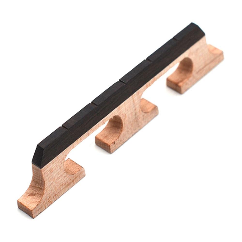 Wooden String Banjo Bridge Instrument Supplies Banjo Accessories Replacement Banjo Bridge Parts