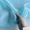 Chiffon di Vera Seta Largo 6 mm: Tessuto di Seta di Gelso Trasparente per Foulard, Vestiti Estivi e Abiti da Sera