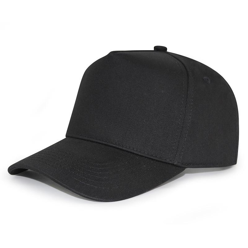 Stock 5 Panel Cotton Baseball Caps for Women Men Plain Blank Cheetah Leopard Embroidery Outdoor Sports Common Fabric