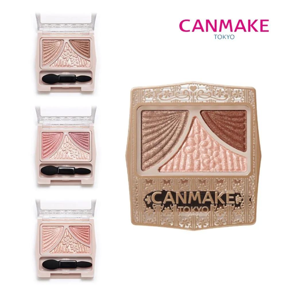 CANMAKE Tokyo Juicy Pure Eyes Soufflé Eyeshadow Palette 3. Tender Flower