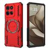 Chłodząca, Oddychająca, Odprowadzająca ciepło, Etui z mocnym pierścieniem magnetycznym do Moto G05 G15 G75 G86 Power G34 E15 Cienkie etui ochronne