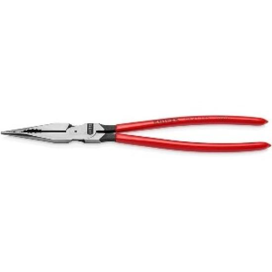 

KNIPEX Needle Nose Plastic Coated Total Length Pliers, Handle, 185mm, 0821-185SB