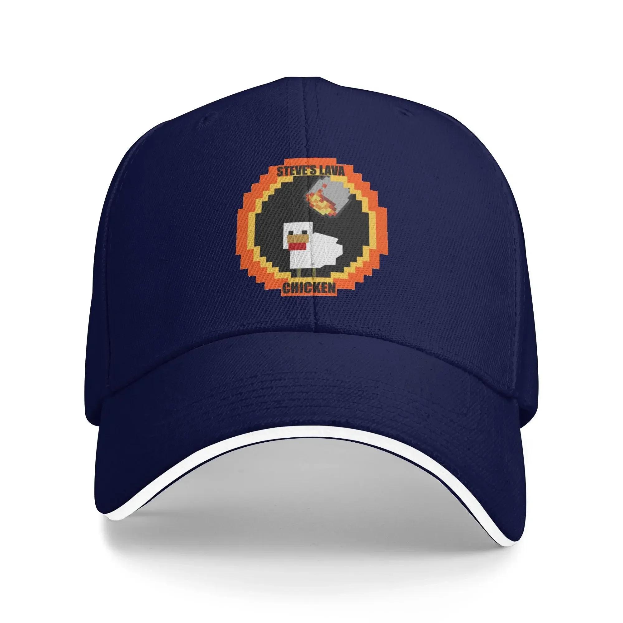 

2025 Movie Funny Lava Chicken For Boys Girls Baseball Caps Women Men Game Player Peaked Cap Printing Ladies Beach Sun Hat One Size