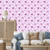 Lavender and Purple Flowers Wallpaper for Living Room and Bedroom 50x1000