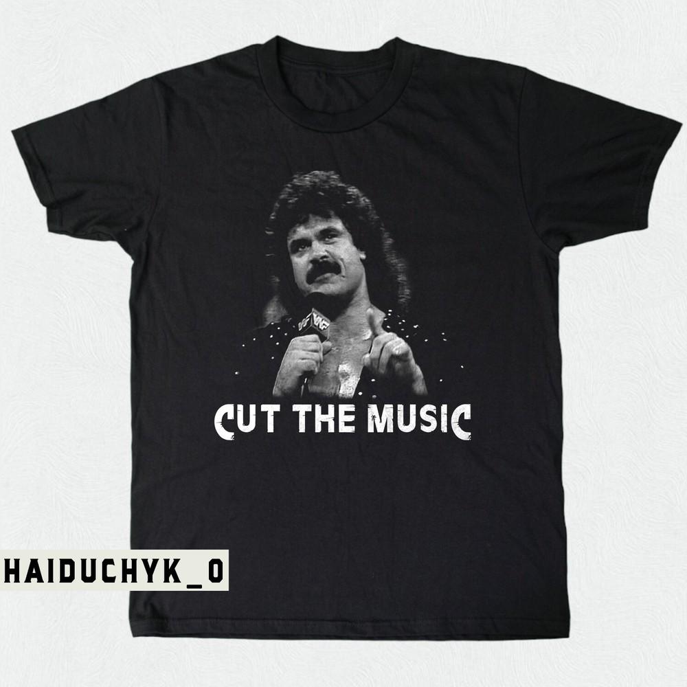 Rick Rude Shirt - Cut the Music Essential Unisex Black T-shirt Size S-5XL Unisex T-Shirt M