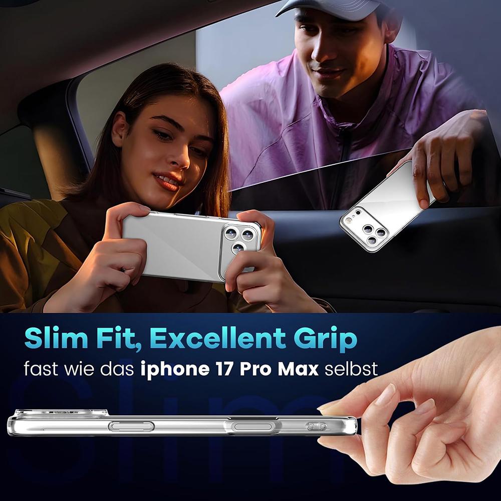 Transparent Soft Phone Case For For Iphone 17 Pro Max Air Clear Ultra Thin Silicone Shell For For Iphone17ProMax 17Air Shockproof Cover