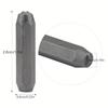38Pcs Number and Letter Stamp Punching Set 3mm A-Z 0-9 Leather Embossing Stamp Punching Tool with Stamping Handle