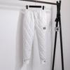 Plus Size Women's Down Cotton Pants Winter Thick Warm Harem Pants Elastic High Waist Casual Loose Trousers Pantalons