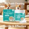 Pet Teeth Cleaning Finger Wipes Remove Dental Plaque Relieve Gum Discomfort Lasting Fresh Breath Easy-to-Use Pet Oral Care Wipes