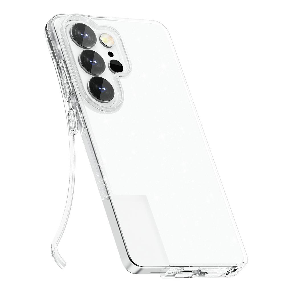 For Samsung Galaxy S26 Ultra Case Sparkly Powder Glitter Shiny Soft TPU + Hard PC Back Cover