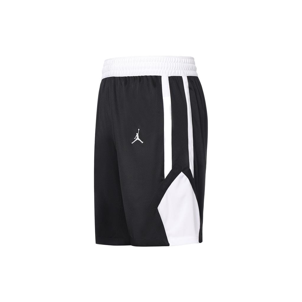Air Jordan Breathable Basketball Shorts Men's Black And White AR4322-012