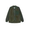 Uniqlo X White Mountaineering Fleece Loose Casual Long Sleeve Jacket Unisex Jacket Dark-Olive 442882-57