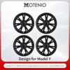 4PCS for Model Y 2020-2024 Full Coverage Sport Wheel Cover Cap 19 Inch Replacement Automobile Hubcaps Accessories for Tesla