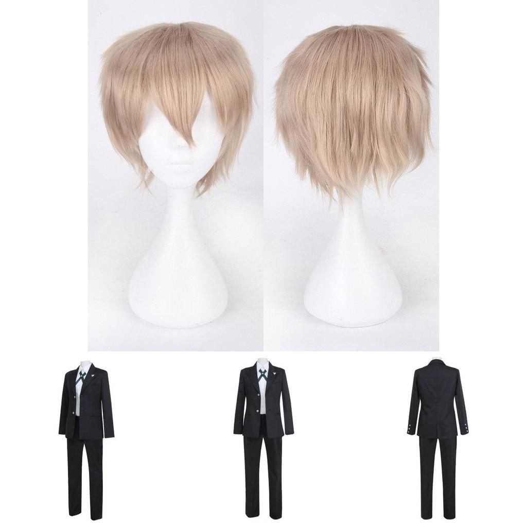 Stylish Danganronpa Byakuya Togami Costume Elegant Black Jacket Pants Shirt Suit