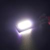 4/2Pcs T10 W5W 194 168 2825 12961 White LED 6W No Error COB Canbus Side Lamp Wedge Light Bulb