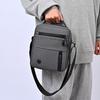 Men's Crossbody Bag - Multi-Compartment Business Shoulder Bag with Adjustable Strap, Compact Design for Travel & Everyday Use