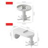 Kitchen Swivels Holder No Drilling Storage Organiser Rack For Bathroom