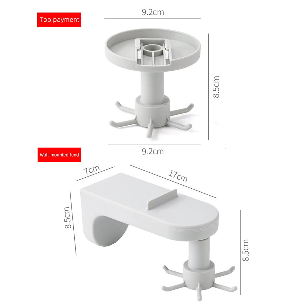 Kitchen Swivels Holder No Drilling Storage Organiser Rack For Bathroom