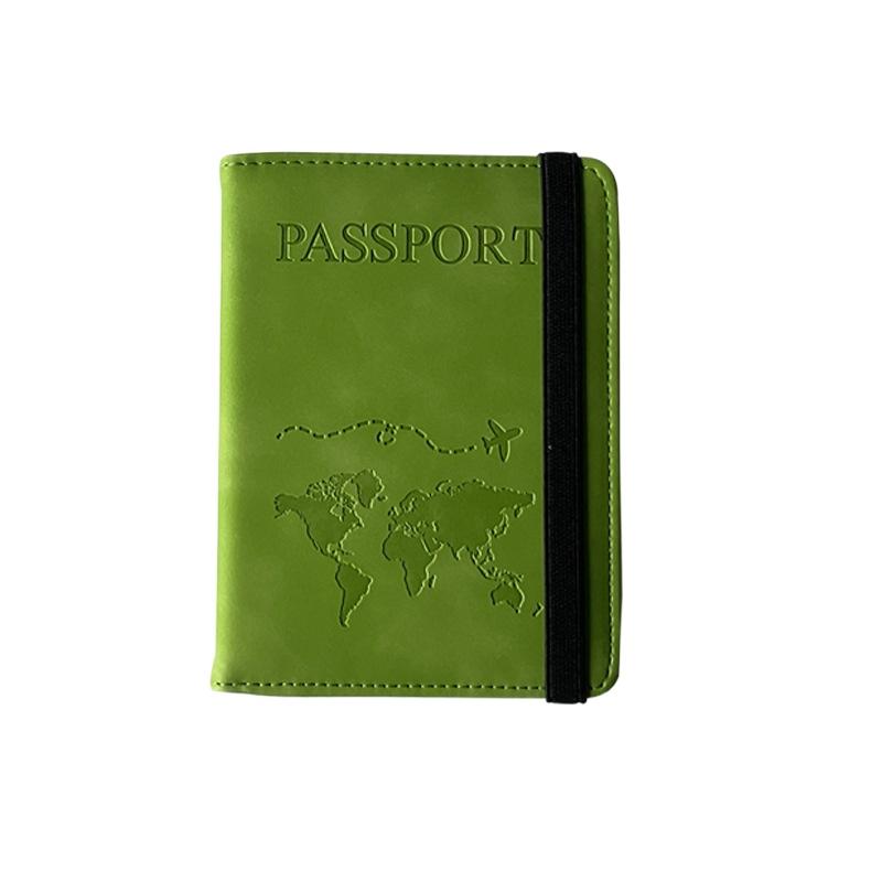 Карта паспорт кожа чувствительная ПУ цвет антимагнитный противокражная щетка обложка — фото 12