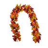 2M Autumn Leaves Artificial Flower Autumn Seasonal Home Interior Store Red and Green Garland, Plants, Decoration, Decor, Photography, DIY,
