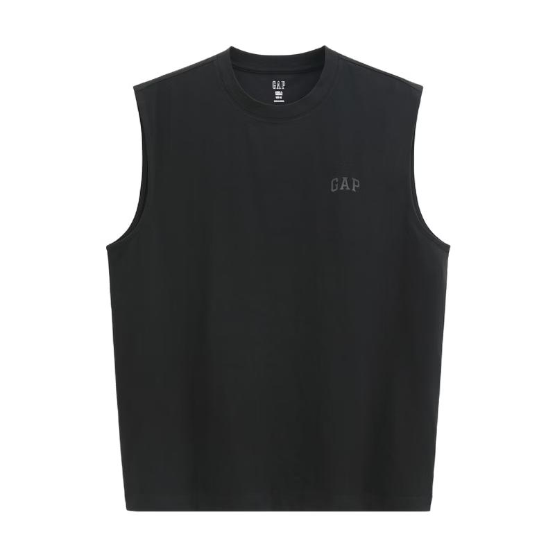 GAP Unisex 2026 Summer Cool-Touch Logo Print Loose Tank Top L