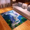 Unicorn Large Carpet Feather Wind Bedroom Floor Mat