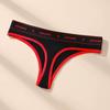 6Pcs/Set Women Thongs Low Waist Sexy Underwear Soft Panties Girls Briefs Cotton G-String Breathable Ladies Panty Female Lingerie