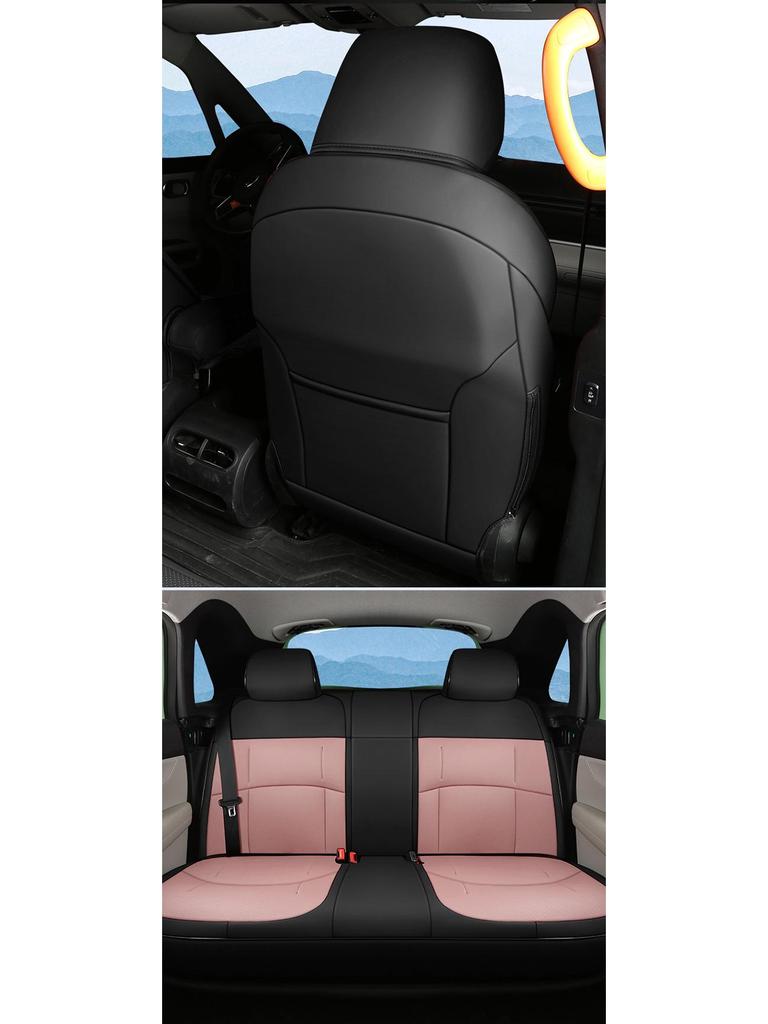 BYD D1 Car Seat Covers: 5-Piece Set, Original Texture, Wear-Resistant Leather, All-Season, Full Coverage.
