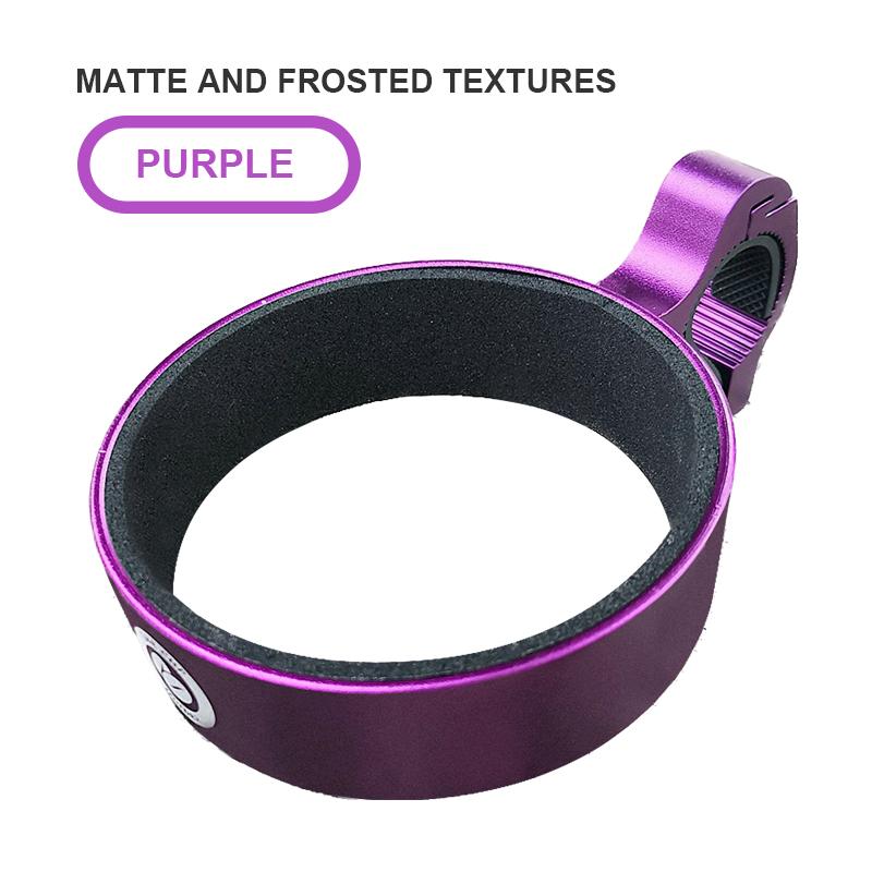 PCycling Bicycle Coffee Cup Holder/Milk Tea Cup Holder/Aluminum Water Bottle Holder/Beer Holder with Matte Finish